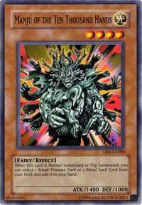 Manju of the Ten Thousand Hands - Dark Revelation Volume 2 - YuGiOh card