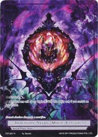 Imaginary Satan, Magic Crystal (Full Art) - The Seventh - Force of Will card