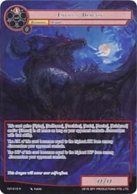 Envious Dragon (Full Art) - The Seventh - Force of Will card