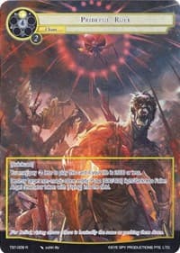 Prideful Rule (Full Art) - The Seventh - Force of Will card
