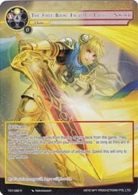 The First Boon: Excalibur Cassius, Sword (Full Art) - The Seventh - Force of Will card