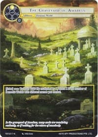 The Graveyard of Amadeus (Full Art) - The Seventh - Force of Will card