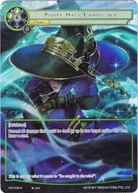 Pointy Hat's Camouflage (Full Art) - The Seventh - Force of Will card
