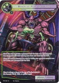 Demon of Pride and Greed (Full Art) - The Seventh - Force of Will card