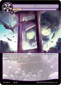 Selective Decapitation - The Seventh - Force of Will card