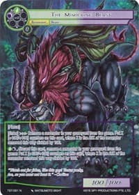 The Mimicking Beast (Full Art) - The Seventh - Force of Will card