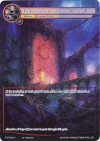 The Gate in The Center of The Demonic World (Full Art) - The Seventh - Force of Will card