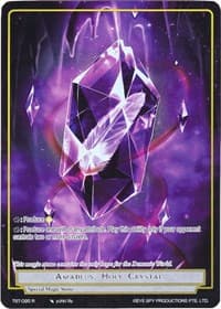 Amadeus, Holy Crystal (Full Art) - The Seventh - Force of Will card