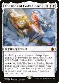The Book of Exalted Deeds - AFR Ampersand Promos - Magic: The Gathering card
