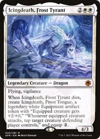 Icingdeath, Frost Tyrant - AFR Ampersand Promos - Magic: The Gathering card