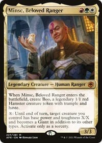 Minsc, Beloved Ranger - AFR Ampersand Promos - Magic: The Gathering card