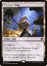 Treasure Vault - AFR Ampersand Promos - Magic: The Gathering card