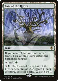 Lair of the Hydra - AFR Ampersand Promos - Magic: The Gathering card