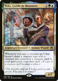 Volo, Guide to Monsters - AFR Ampersand Promos - Magic: The Gathering card