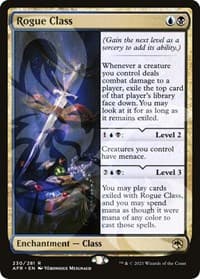 Rogue Class - AFR Ampersand Promos - Magic: The Gathering card