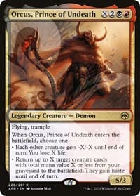 Orcus, Prince of Undeath - AFR Ampersand Promos - Magic: The Gathering card
