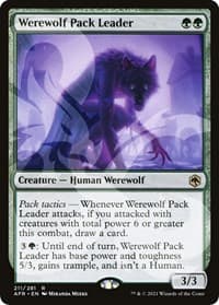Werewolf Pack Leader - AFR Ampersand Promos - Magic: The Gathering card