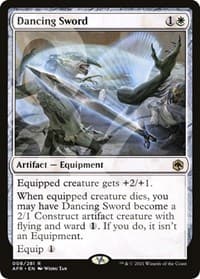 Dancing Sword - AFR Ampersand Promos - Magic: The Gathering card