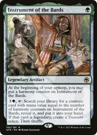 Instrument of the Bards - AFR Ampersand Promos - Magic: The Gathering card