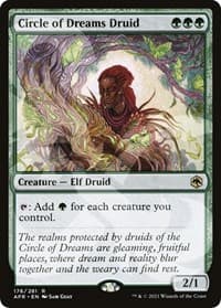 Circle of Dreams Druid - AFR Ampersand Promos - Magic: The Gathering card