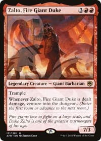 Zalto, Fire Giant Duke - AFR Ampersand Promos - Magic: The Gathering card