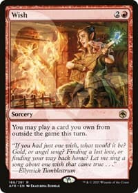 Wish - AFR Ampersand Promos - Magic: The Gathering card