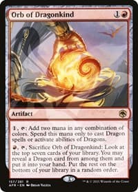 Orb of Dragonkind - AFR Ampersand Promos - Magic: The Gathering card
