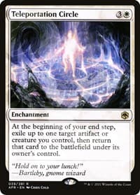 Teleportation Circle - AFR Ampersand Promos - Magic: The Gathering card