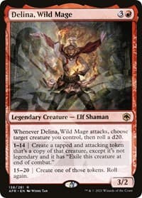 Delina, Wild Mage - AFR Ampersand Promos - Magic: The Gathering card