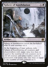 Sphere of Annihilation - AFR Ampersand Promos - Magic: The Gathering card
