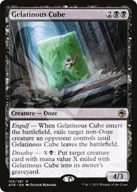 Gelatinous Cube - AFR Ampersand Promos - Magic: The Gathering card