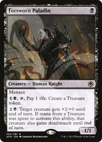 Forsworn Paladin - AFR Ampersand Promos - Magic: The Gathering card