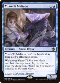 Yuan-Ti Malison - AFR Ampersand Promos - Magic: The Gathering card