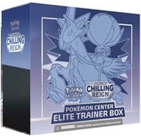 Chilling Reign Pokemon Center Elite Trainer Box [Ice Rider Calyrex] (Exclusive) - SWSH06: Chilling Reign - Pokemon card