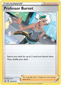 Professor Burnet - SWSH167 - SWSH: Sword & Shield Promo Cards - Pokemon card