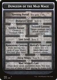 Dungeon of the Mad Mage // Tomb of Annihilation Double-Sided Token - Adventures in the Forgotten Realms - Magic: The Gathering card