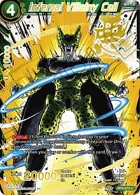 Infernal Villainy Cell (Alternate Art) - Special Anniversary Set 2021 - Dragon Ball Super: Masters card