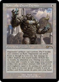Karn, the Great Creator - Secret Lair Drop Series - Magic: The Gathering card