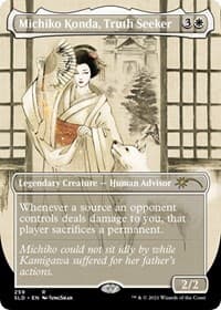 Michiko Konda, Truth Seeker - Secret Lair Drop Series - Magic: The Gathering card