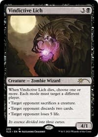 Vindictive Lich - Secret Lair Drop Series - Magic: The Gathering card