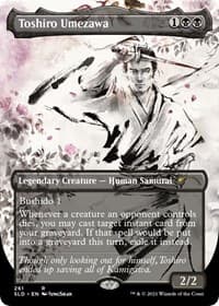Toshiro Umezawa - Secret Lair Drop Series - Magic: The Gathering card