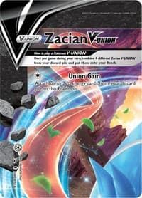 Zacian V-UNION - SWSH163 - SWSH: Sword & Shield Promo Cards - Pokemon card