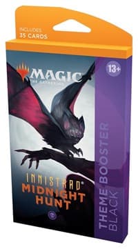 Innistrad: Midnight Hunt - Theme Booster [Black] - Innistrad: Midnight Hunt - Magic: The Gathering card