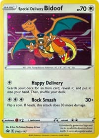 Special Delivery Bidoof - SWSH: Sword & Shield Promo Cards - Pokemon card