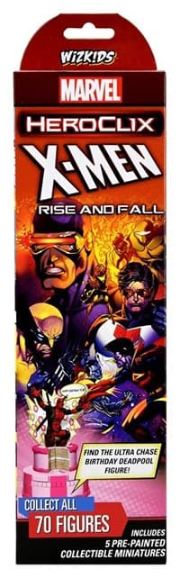 X-Men Rise and Fall Booster Pack - X-Men Rise and Fall - Heroclix card