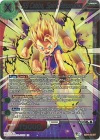 SS Cabba, Spirit Resonance (Gold Stamped) - Cross Spirits - Dragon Ball Super: Masters card