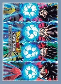 Dragon Ball Super CCG: Special Anniversary Box 2021 Card Sleeves - SS4 Saiyans (66-Pack) - Bandai Card Sleeves - Card Sleeves card