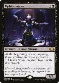 Ophiomancer - Commander Collection: Black - Magic: The Gathering card