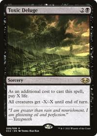 Toxic Deluge - Commander Collection: Black - Magic: The Gathering card