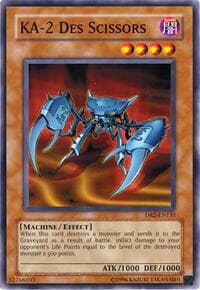 KA-2 Des Scissors - Dark Revelation Volume 2 - YuGiOh card